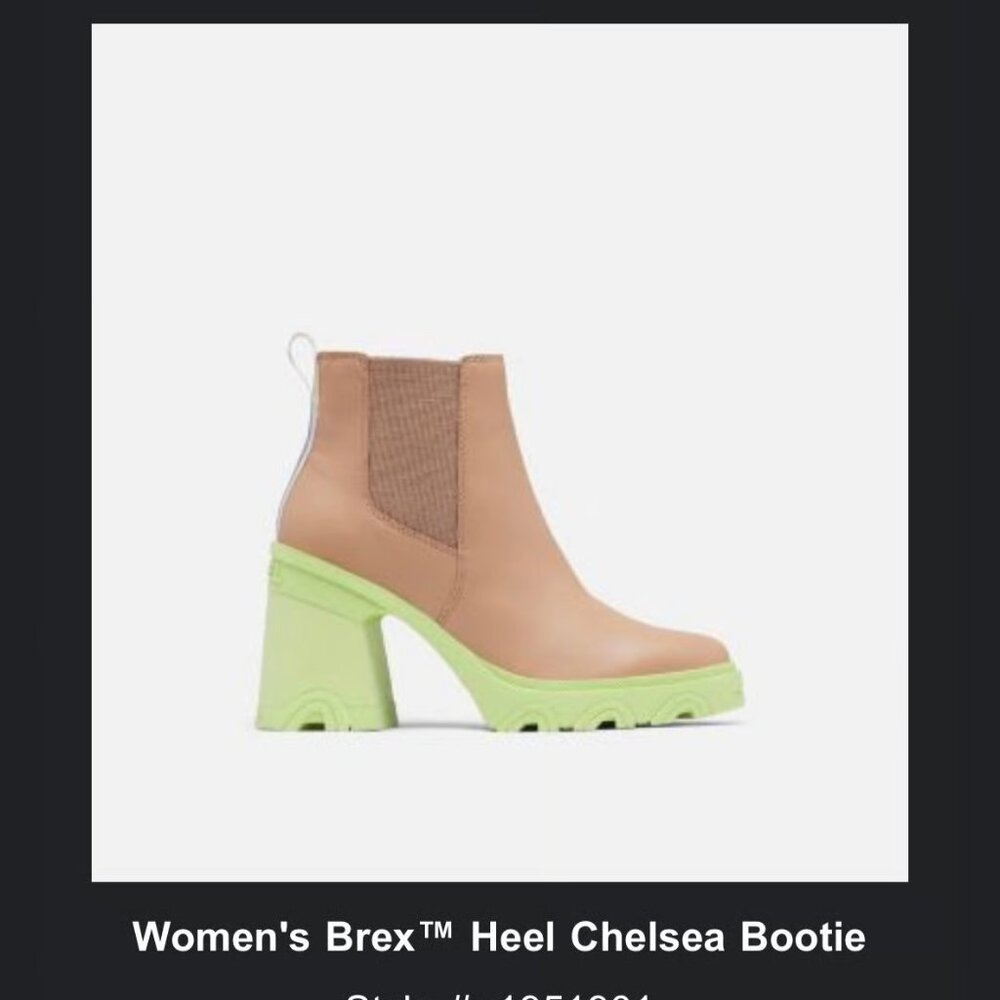 Sorel Brex Chelsea Heeled Boots - Waterproof, Leather (For Women) - Picture 3 of 7